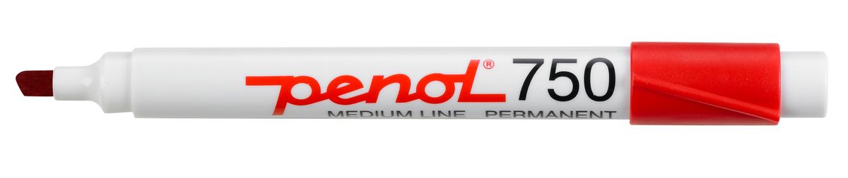 Penol 750 - Spritmarker Rød 2 - 5 mm Permanent