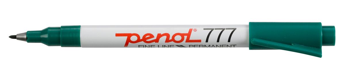 Penol 777 - Spritmarker Grøn 1 mm Permanent