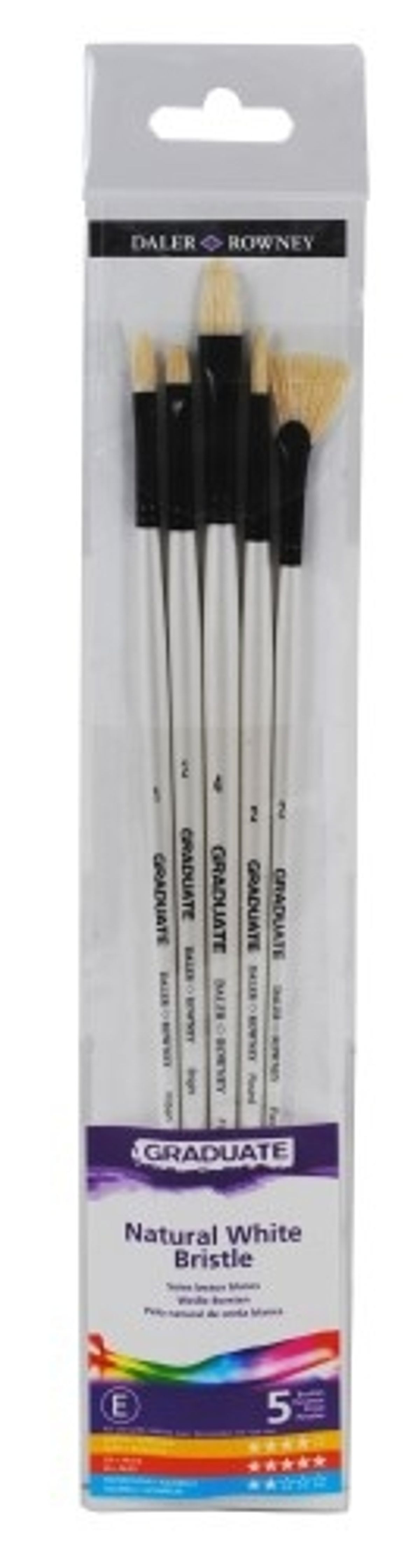 Pensel Graduate Bristle 5-pack