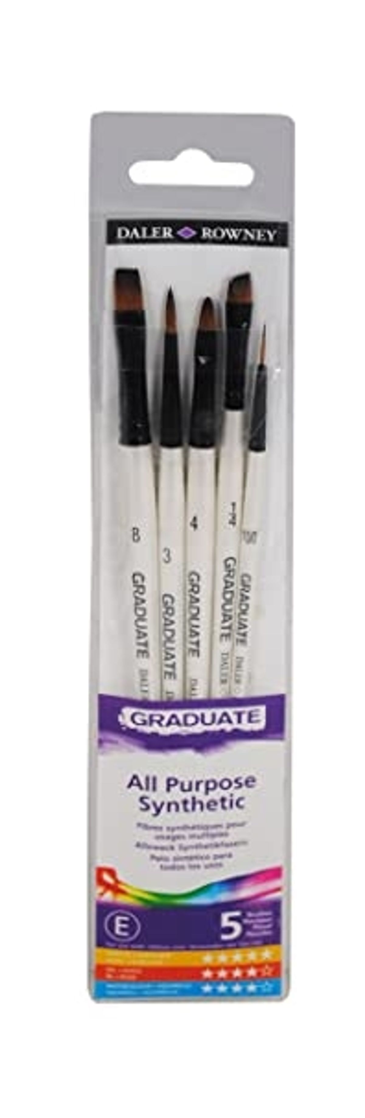 Pensel Graduate Synthetic Selection 5-pack