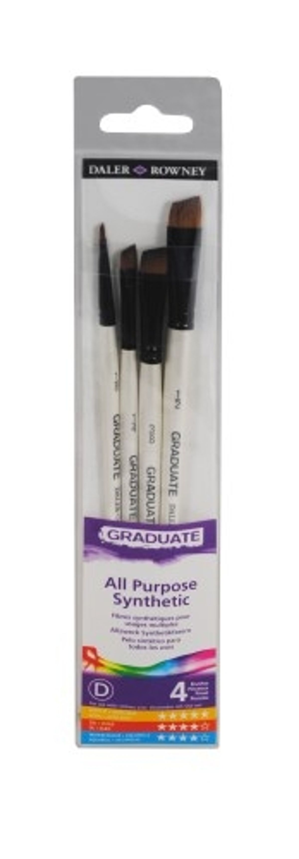 Pensel Graduate Synthetic Shader 4-pack