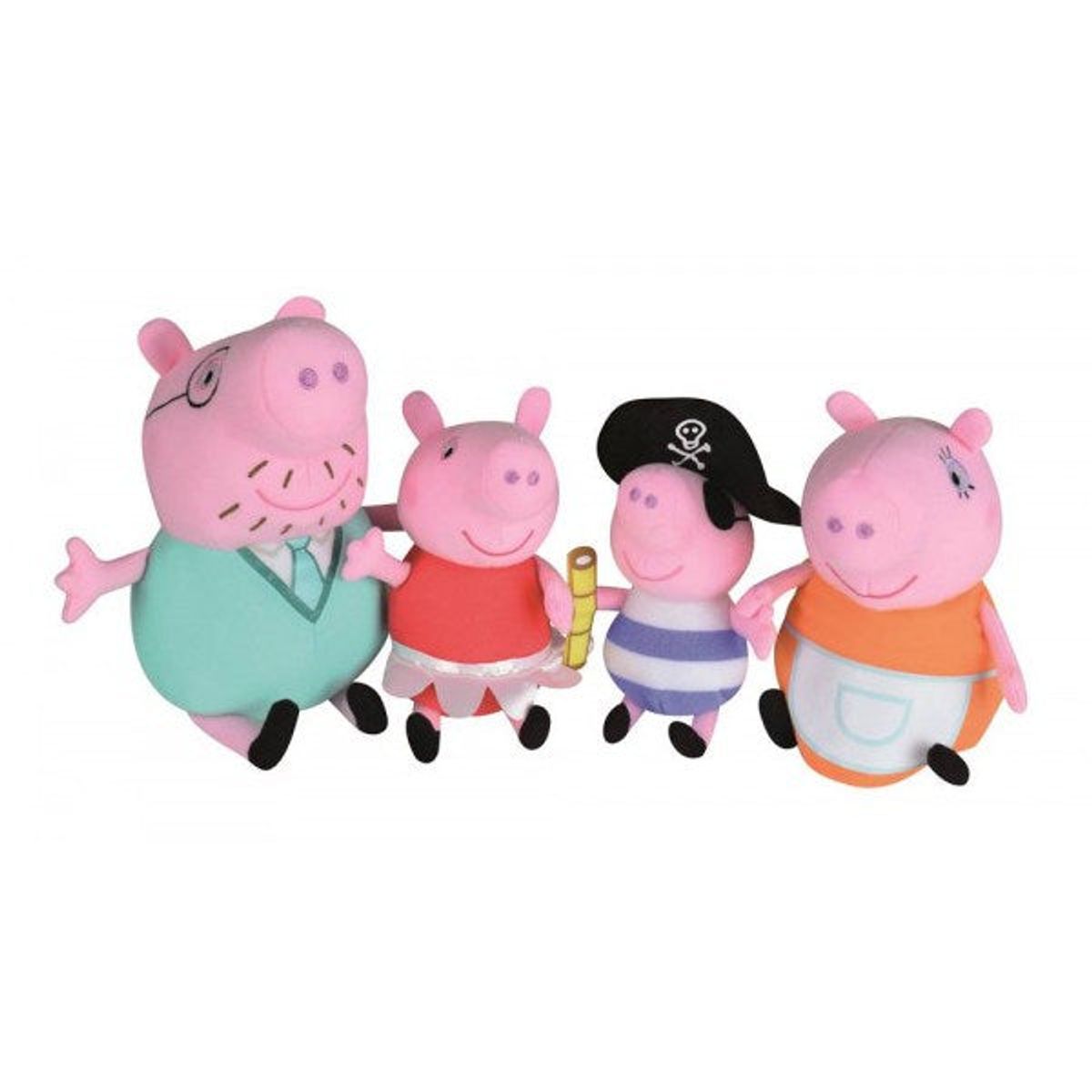 Peppa Pig - Gurli Gris familie 22 cm