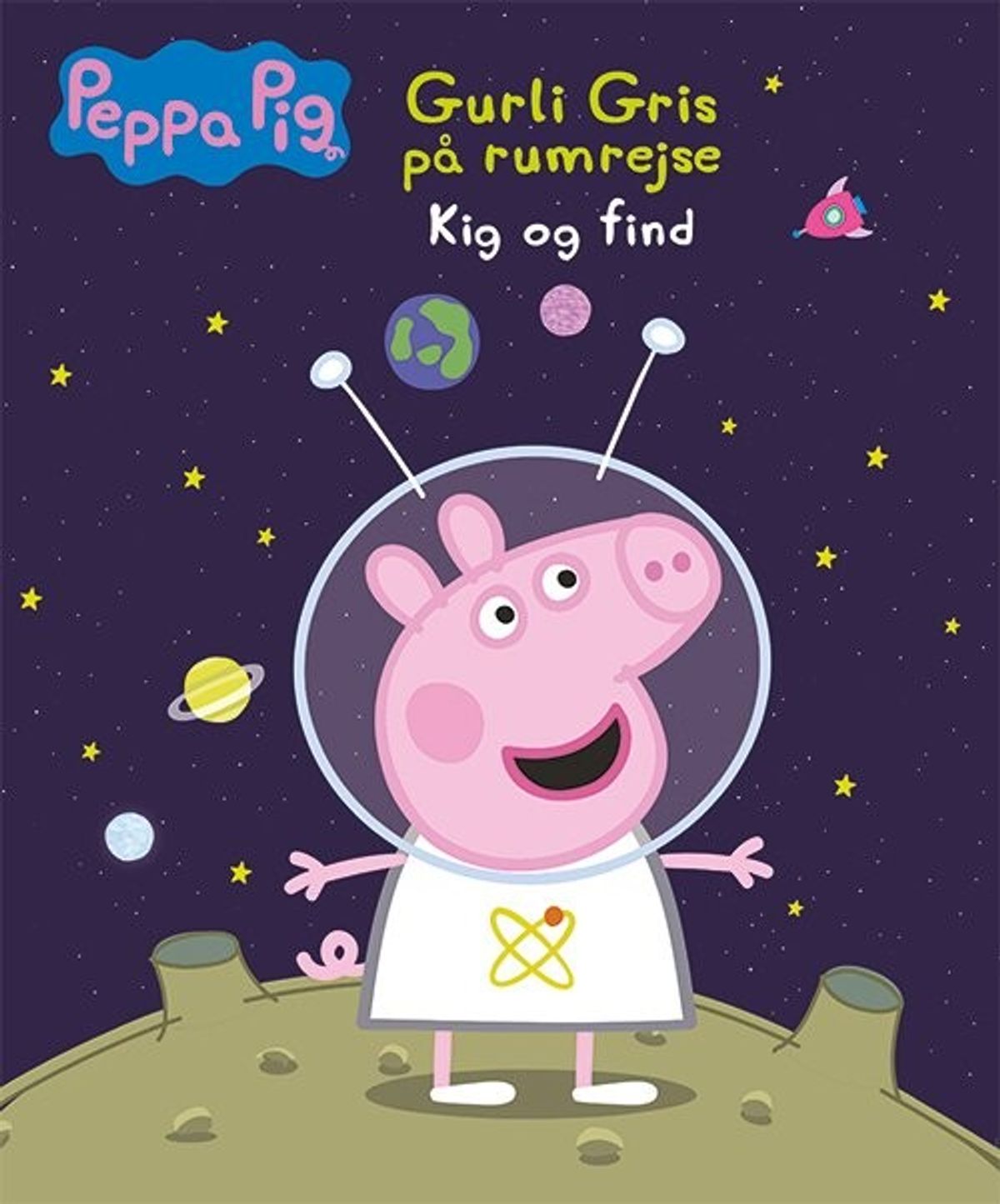 Peppa Pig - Gurli Gris På Rumrejse - Kig Og Find - Erin Rose Wage - Bog