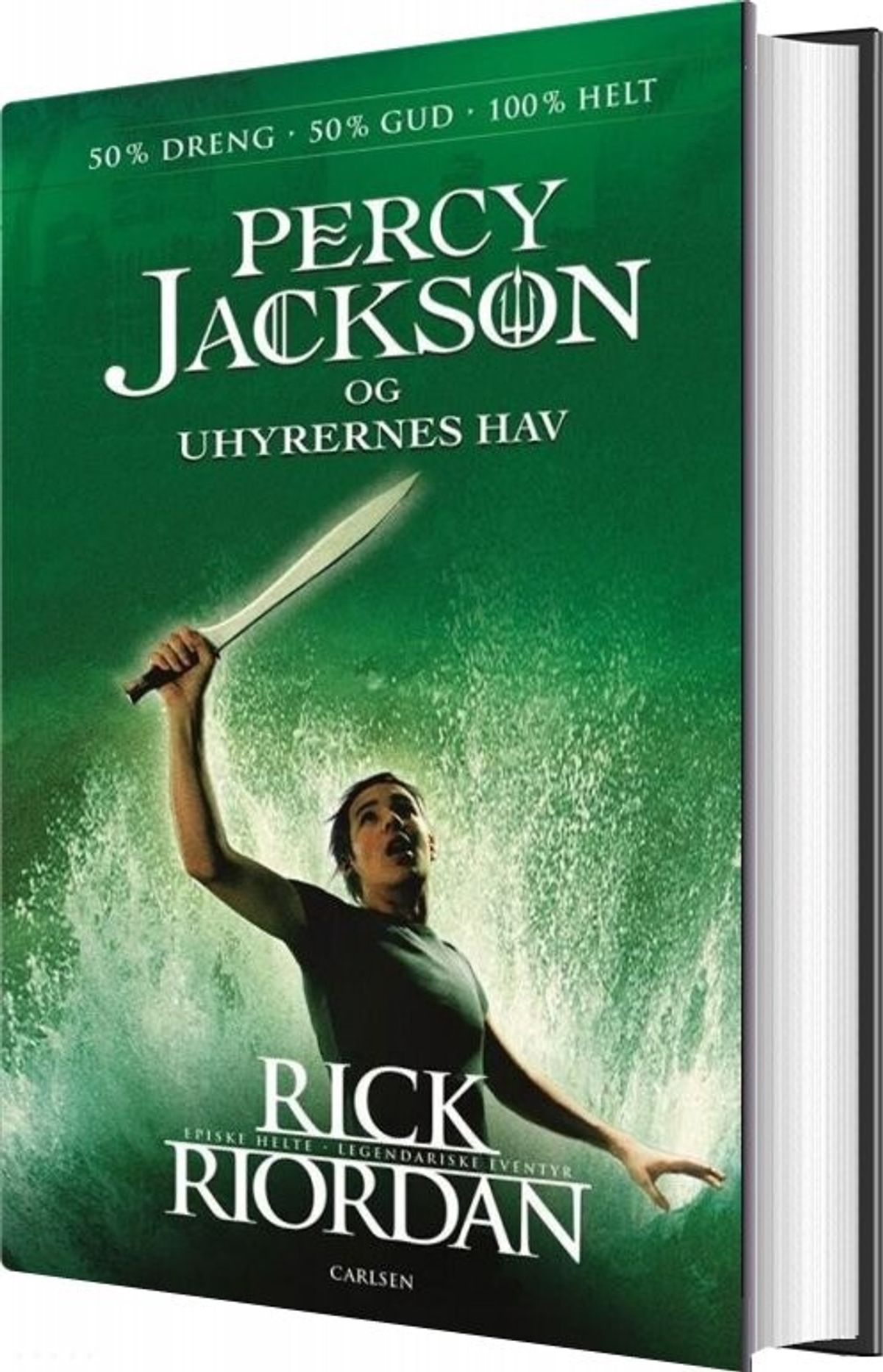 Percy Jackson 2 - Percy Jackson Og Uhyrernes Hav - Rick Riordan - Bog