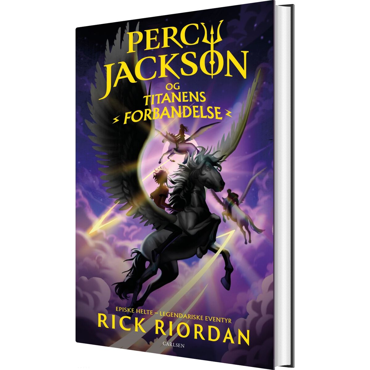 Percy Jackson 3 - Percy Jackson Og Titanens Forbandelse - Rick Riordan - Bog