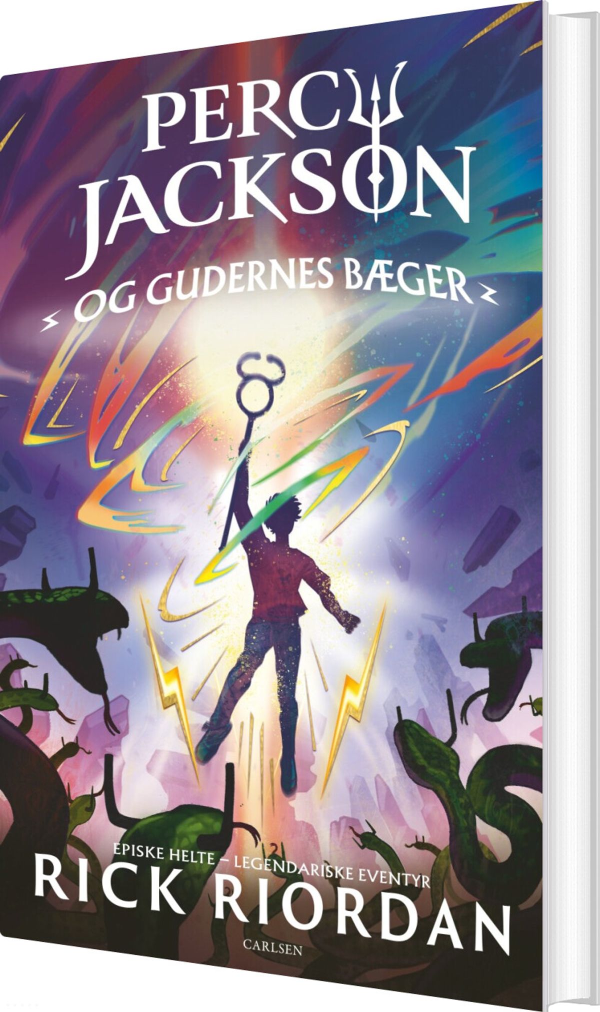 Percy Jackson 6 - Og Gudernes Bæger - Rick Riordan - Bog