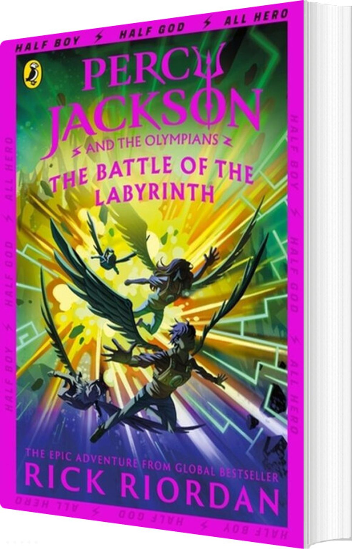 Percy Jackson And The Battle Of The Labyrinth - Rick Riordan - English Book