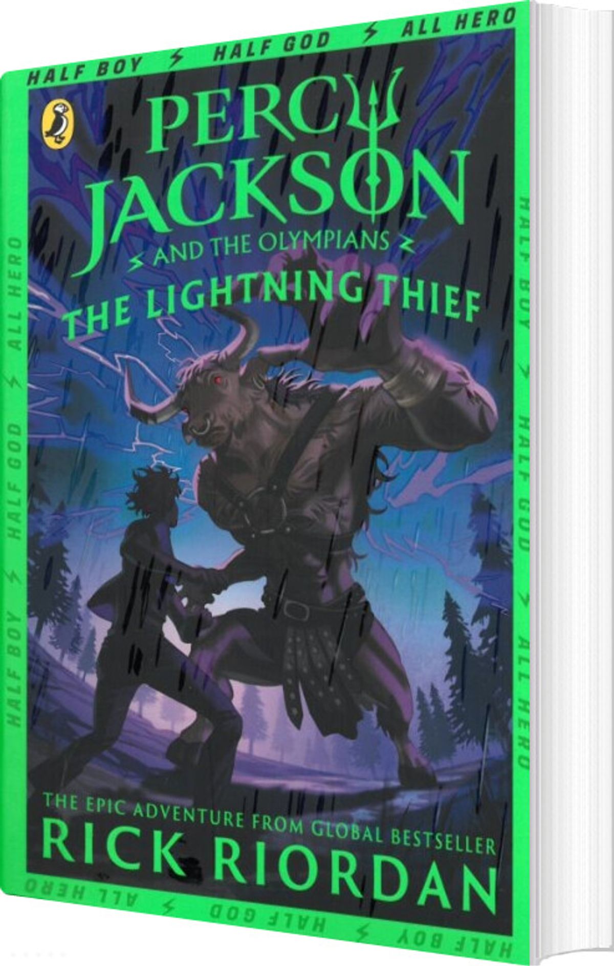 Percy Jackson And The Lightning Thief - Rick Riordan - English Book