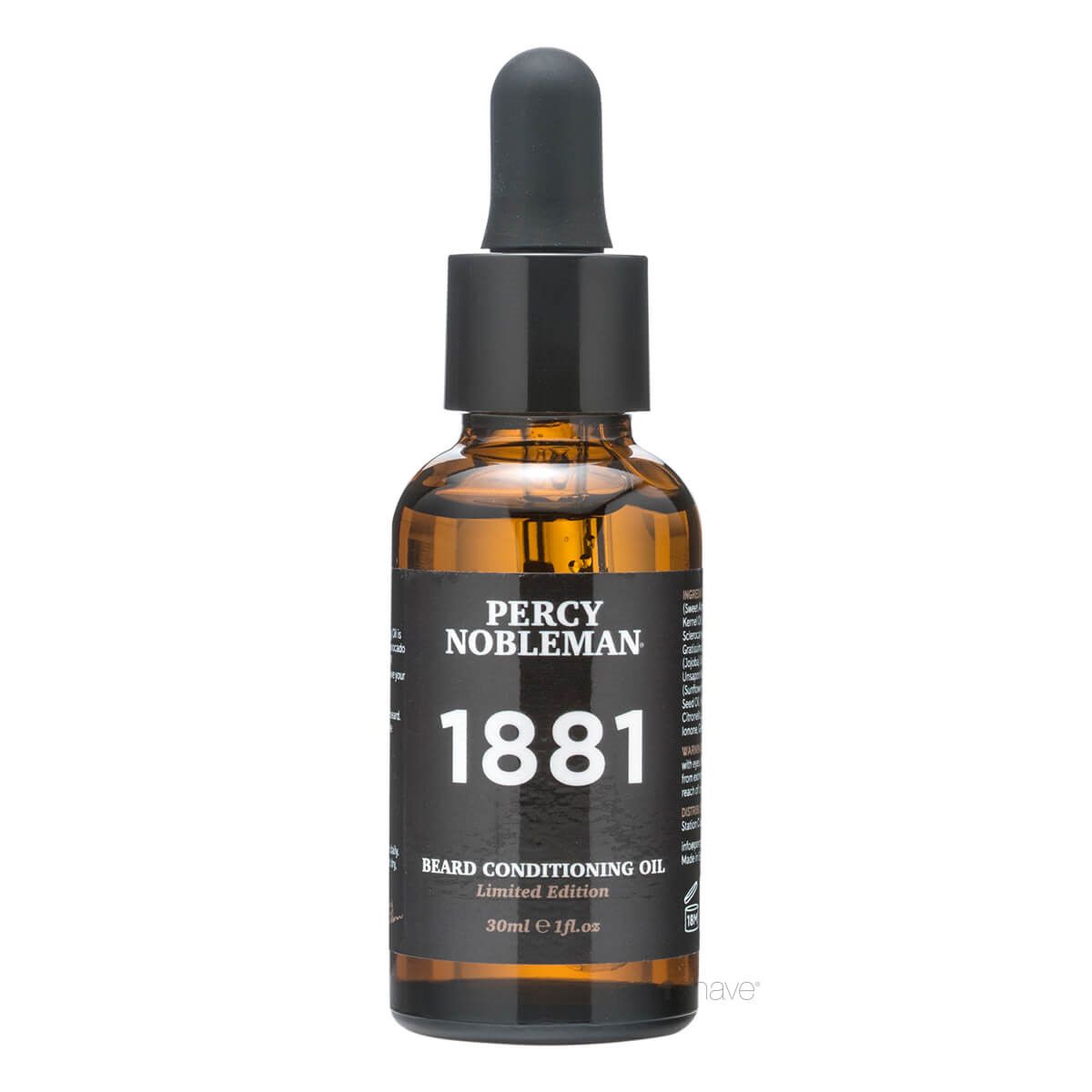 Percy Nobleman Beard Oil, 1881, 30 ml.