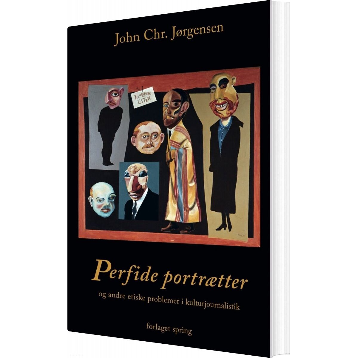 Perfide Portrætter - John Chr. Jørgensen - Bog