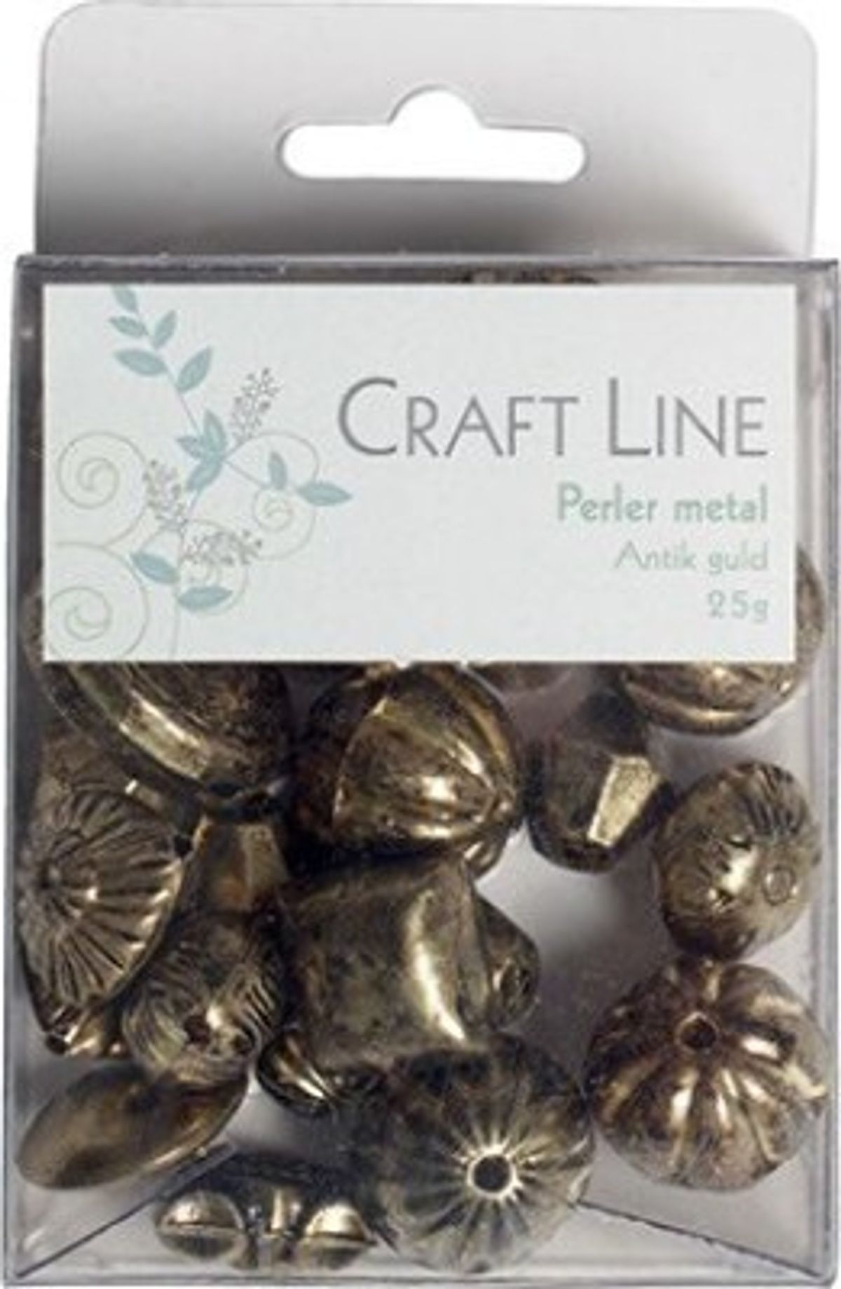 Perler Metal 25g Antik Guld - Craft Line