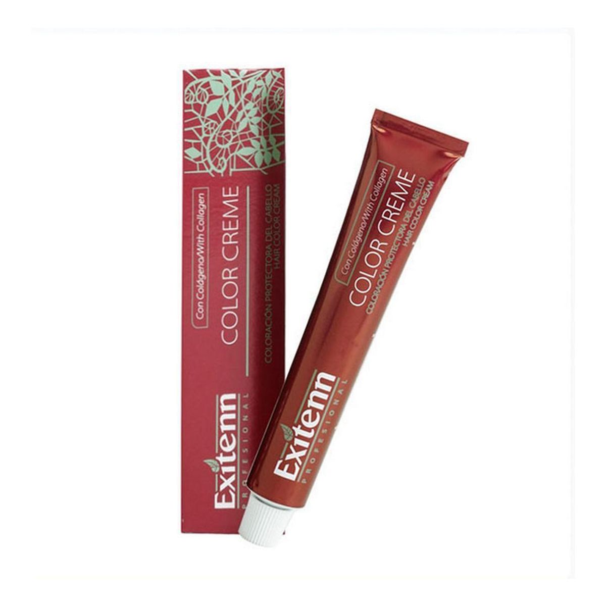 Permanent Farve Color Creme Exitenn Nº 2 Red Fuchsia (60 ml)