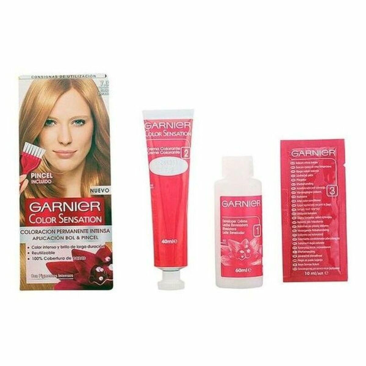 Permanent Farve Color Sensation Garnier Gylden blond