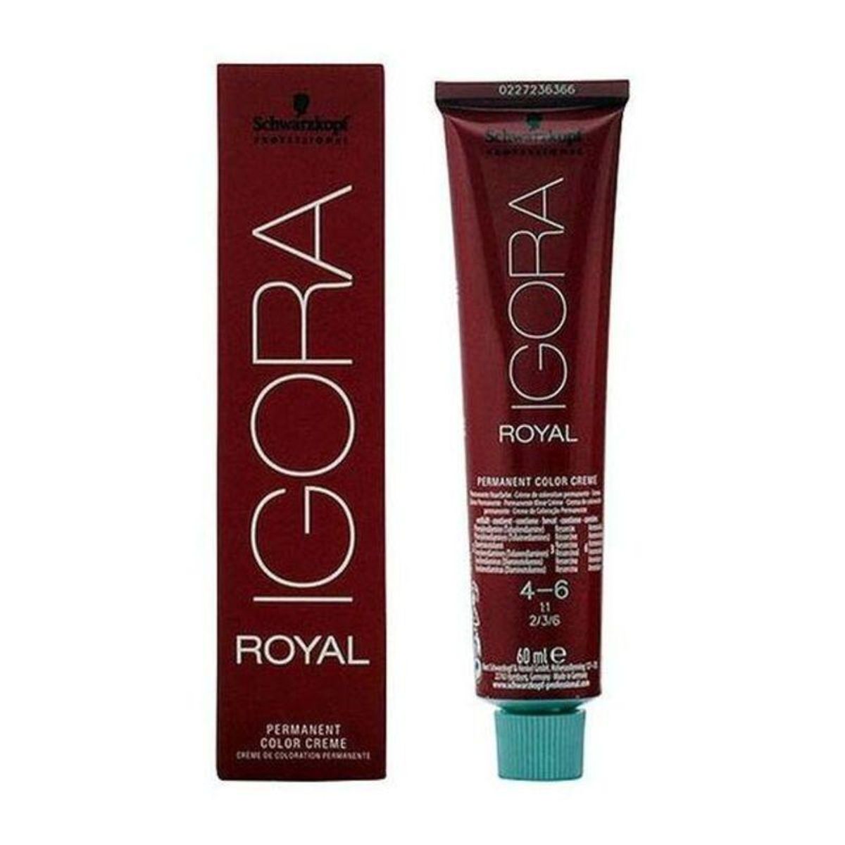 Permanent Farve Igora Royal Schwarzkopf 4045787199383 4-6 Nº 4-6 Nº 9.0-rubio muy claro Nº 8.0-rubio claro 60 ml