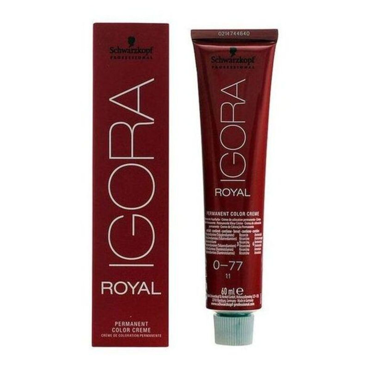 Permanent Farve Igora Royal Schwarzkopf Igora Royal 0-77 Nº 9.0-rubio muy claro Nº 8.0-rubio claro 60 ml