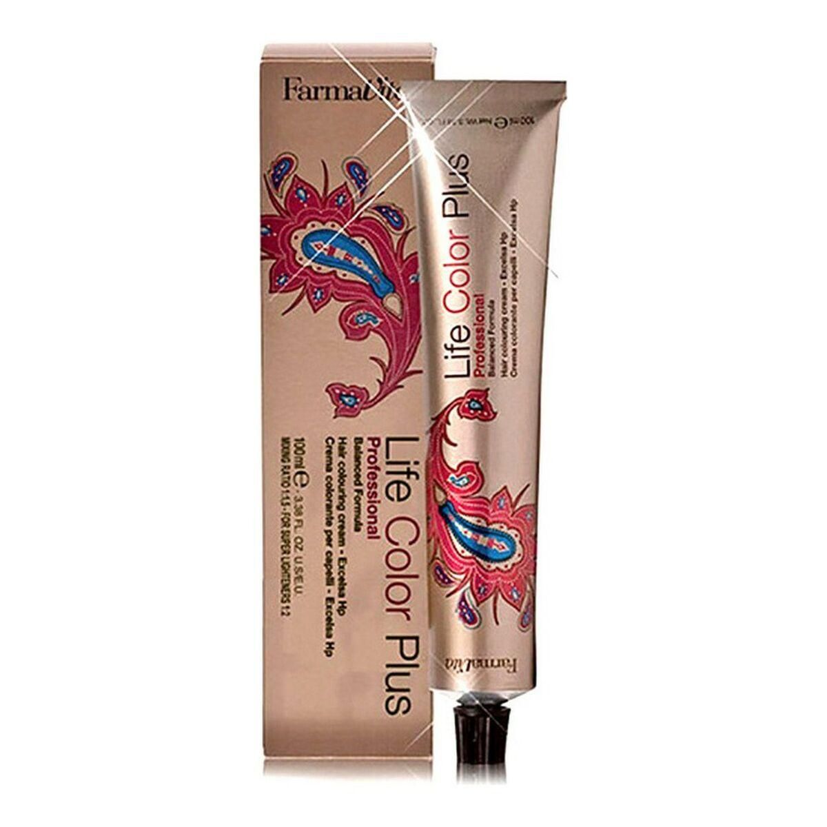 Permanent Farve Life Color Plus Farmavita Nº 4 4 Brown Copper (100 ml)