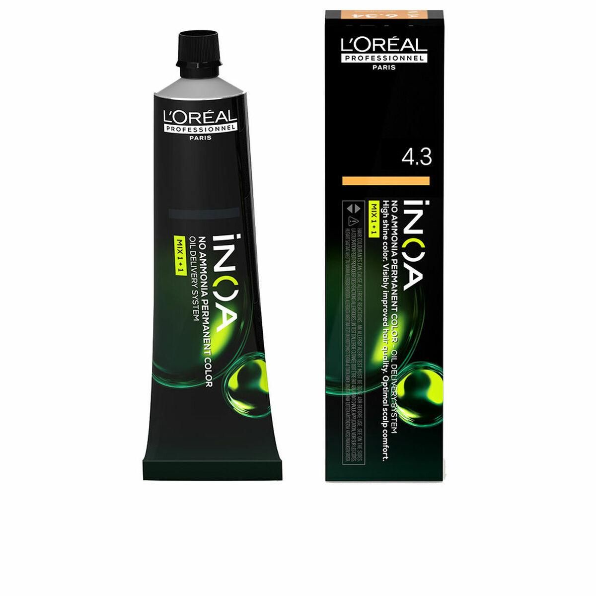 Permanent Farve L'Oreal Professionnel Paris Inoa Nº 4.3 60 g