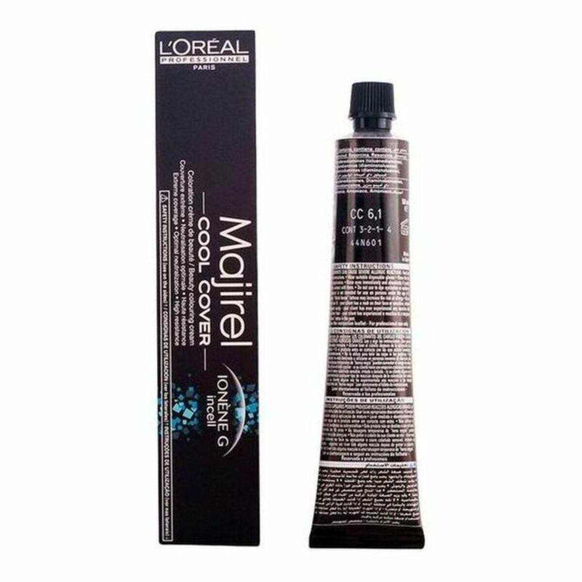 Permanent Farve Majirel Cool-Cover L'Oreal Professionnel Paris 0000017693 Blond Foncé Cendré 50 ml