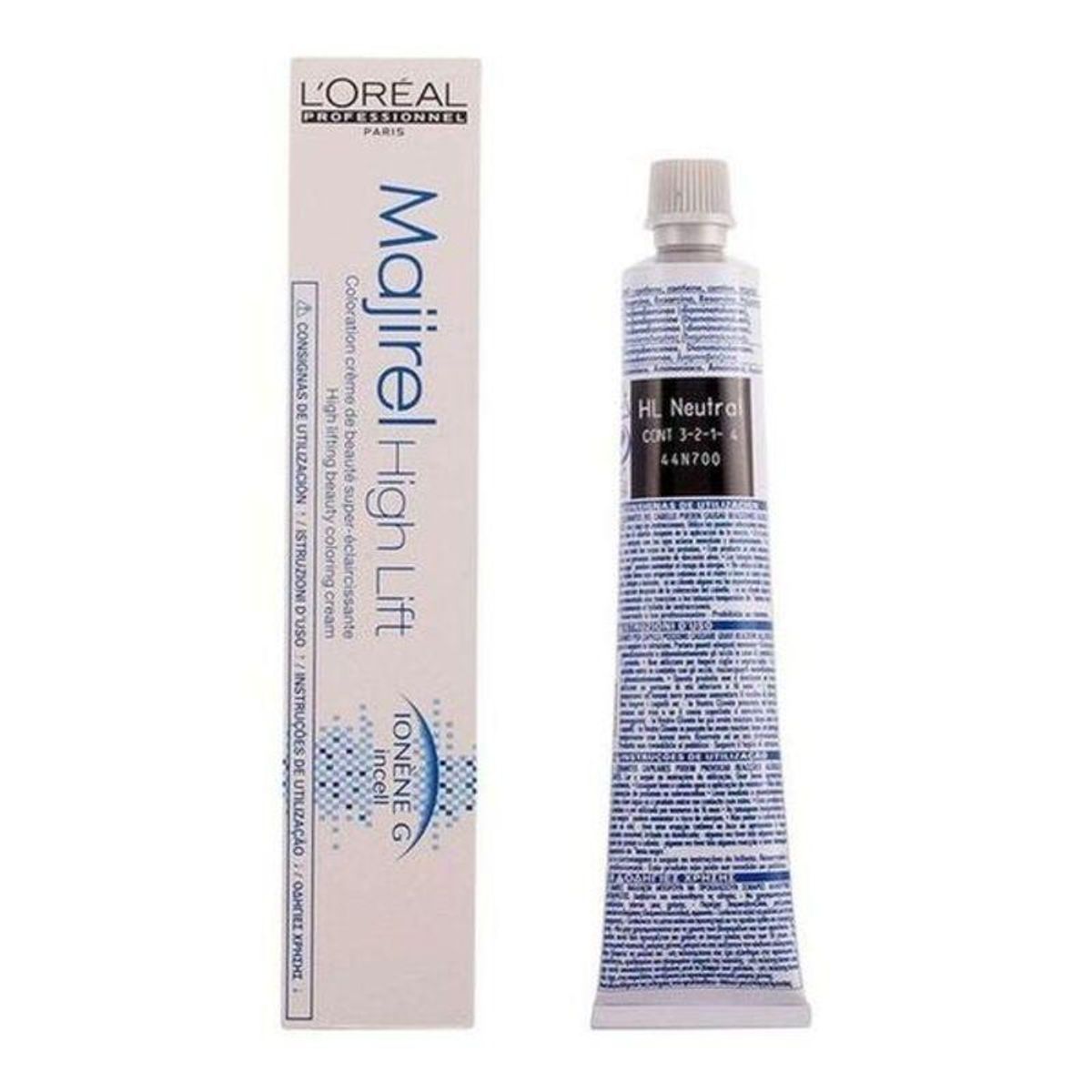 Permanent Farve Majirel High-Lift L'Oreal Professionnel Paris 0000019444 Neutral 50 ml