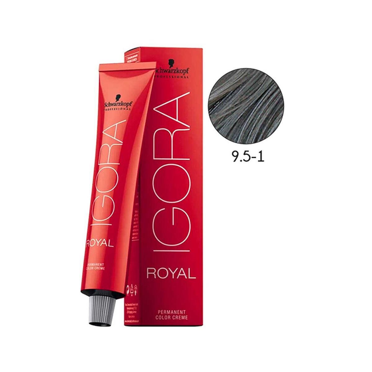 Permanent Farve Schwarzkopf Igora Royal Nº 9.5-1 60 ml