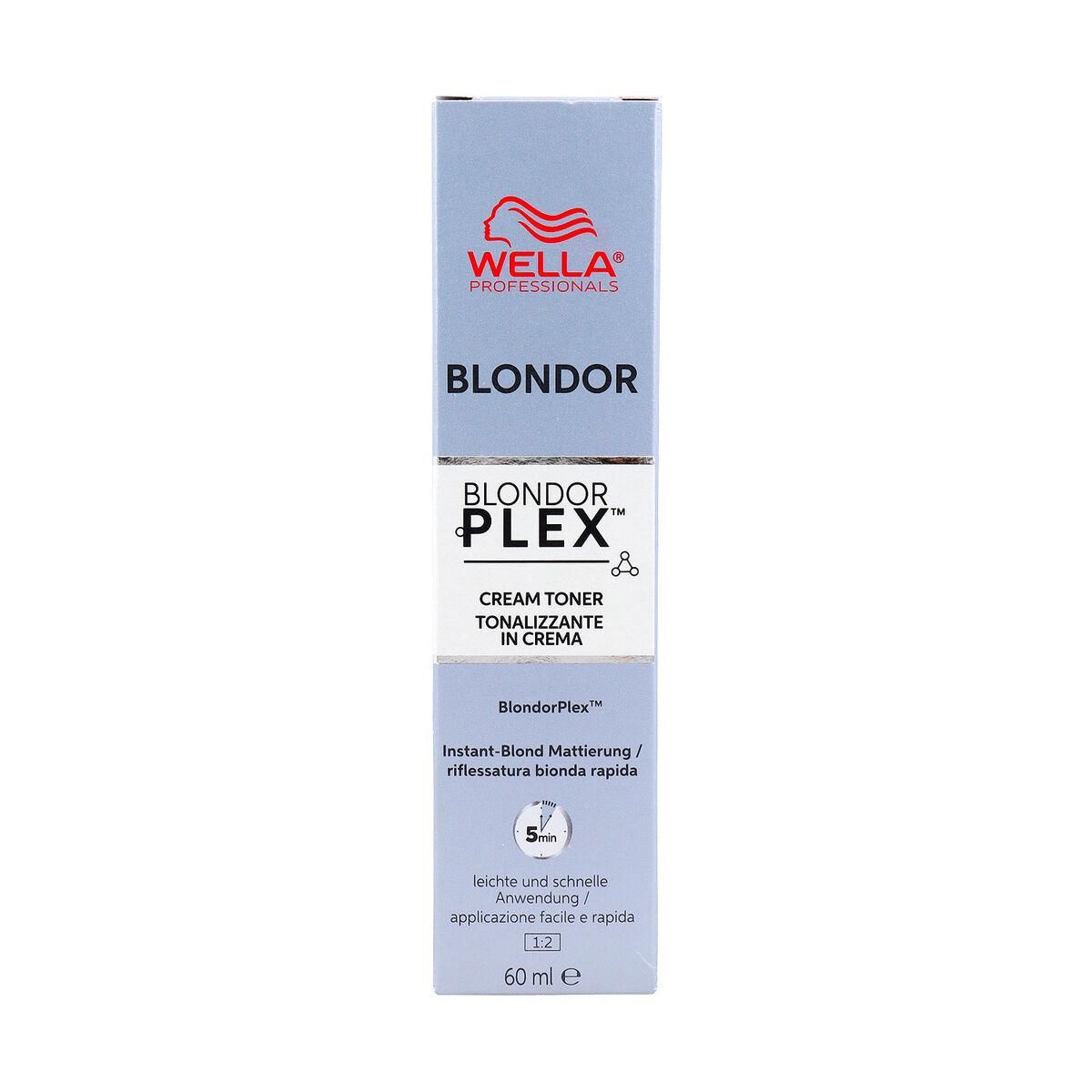 Permanent Farve Wella Blondor Plex 60 ml Nº 81