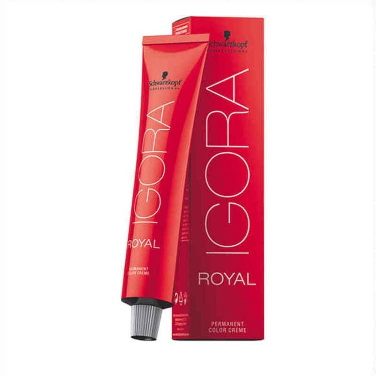 Permanent hårfarve - creme Igora Royal Schwarzkopf 1-0 Nº 1.0 (60 ml)