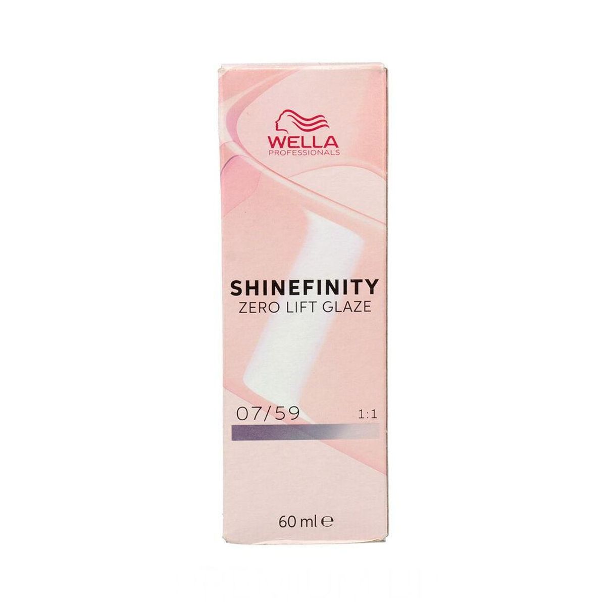 Permanent hårfarve Wella Shinefinity Nº 07/59 (60 ml)