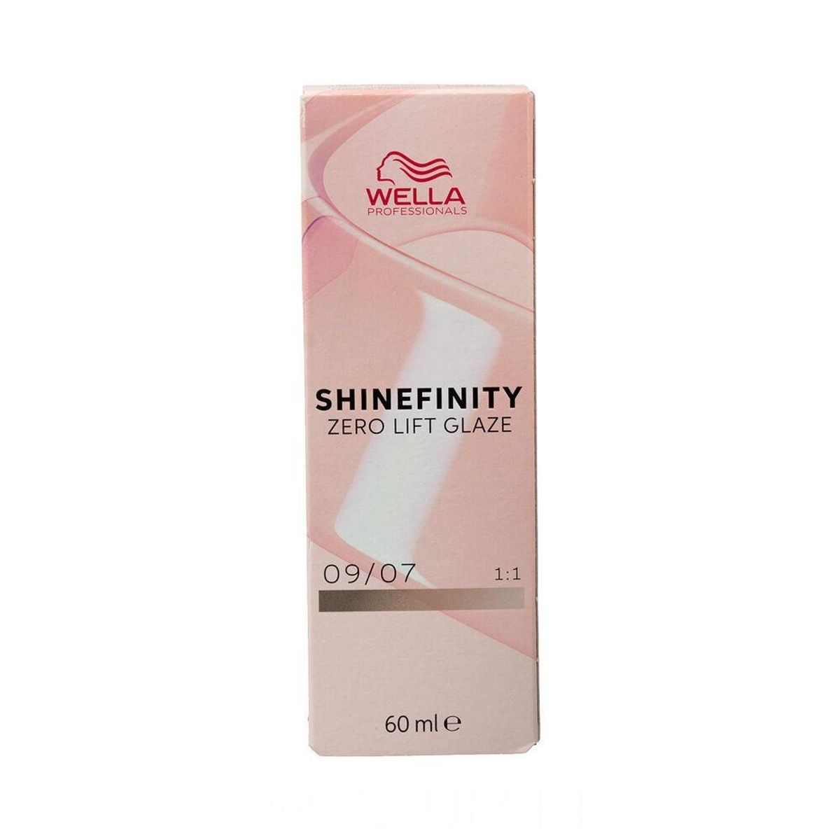 Permanent hårfarve Wella Shinefinity Nº 09/07 (60 ml)