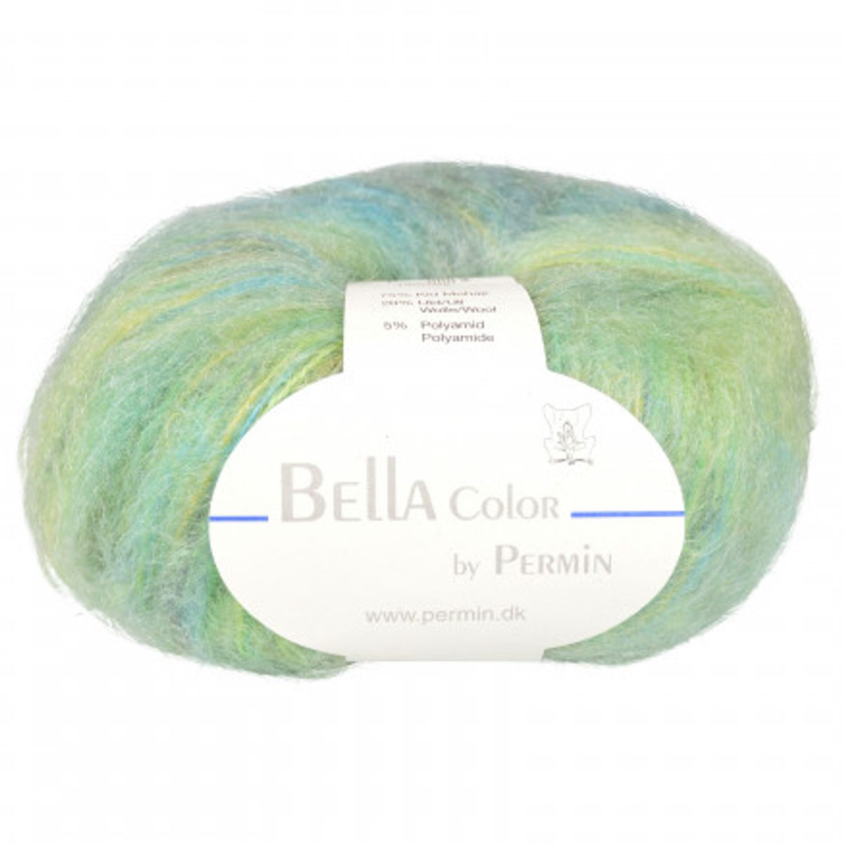 Permin Bella Mohair Garn 51 Grøn