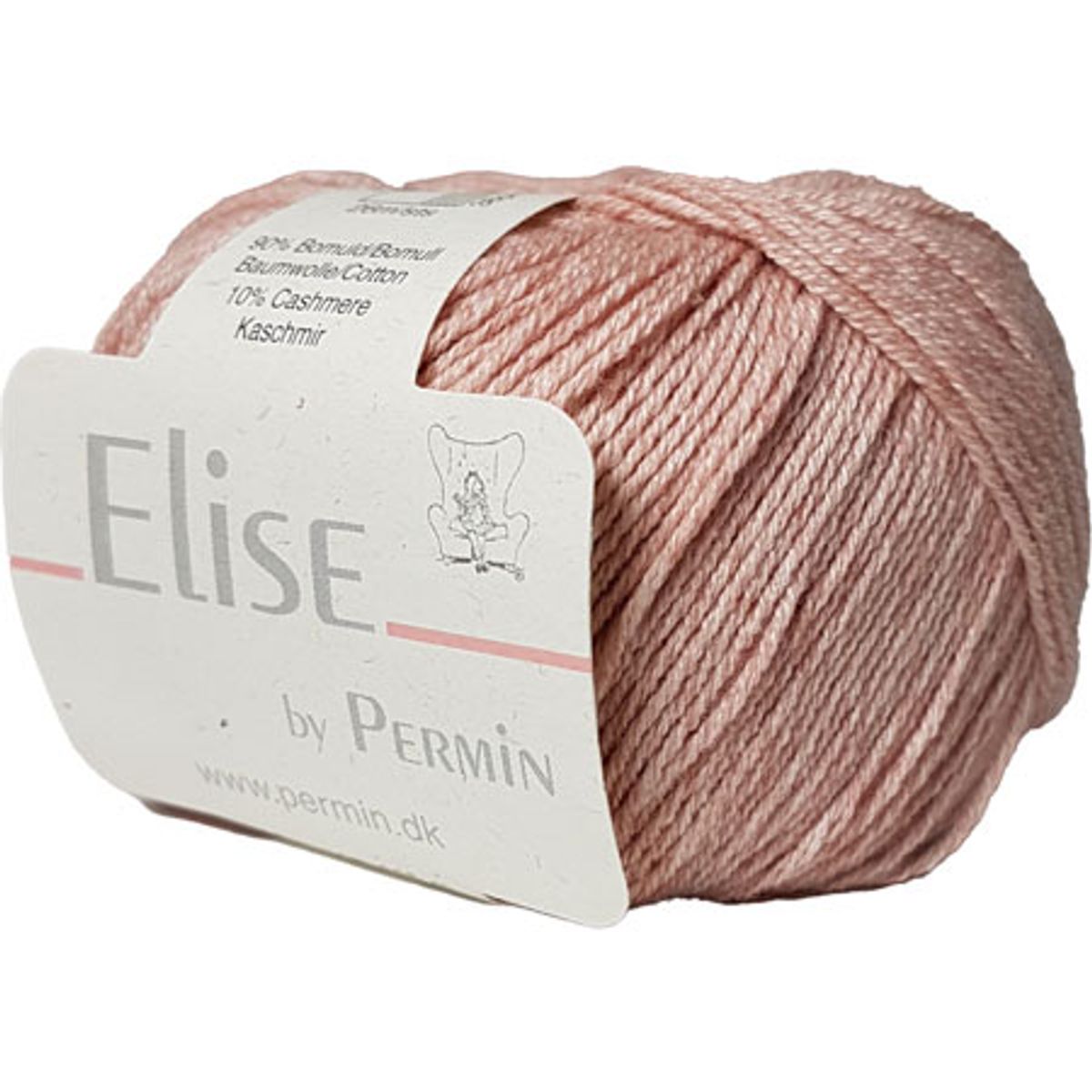 Permin Elise - Bomuld/cashmere - Fv 881112 Pudder