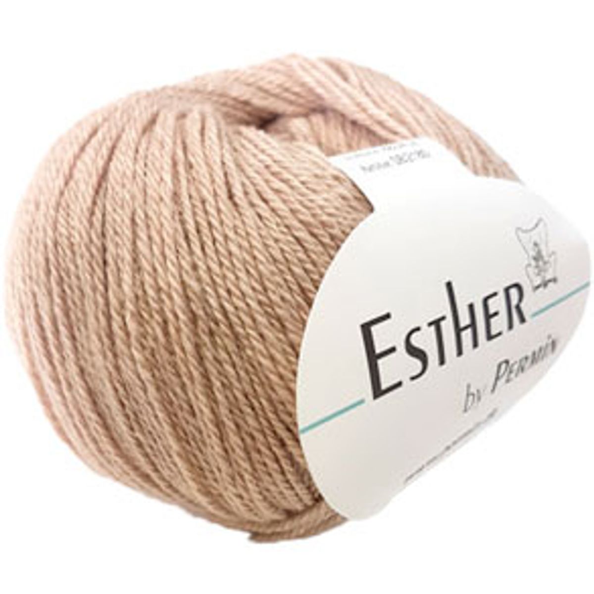 Permin Esther Garn - fv 883402 Lys Pudder