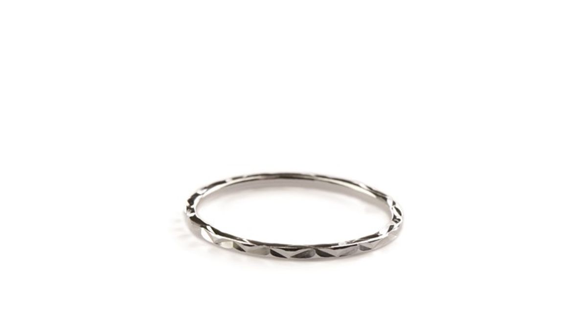 Pernille Corydon Facet Ring i Sterling Sølv R-145-S