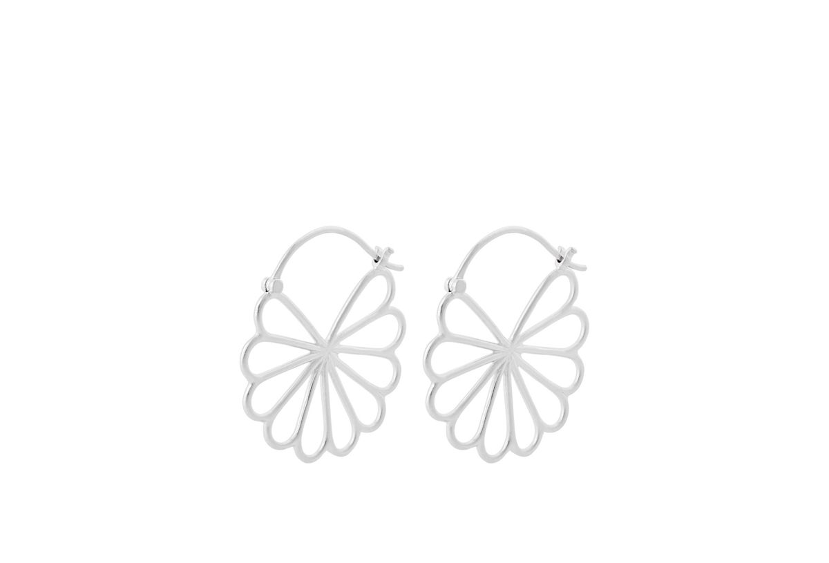 Pernille Corydon Large Bellis Earrings Sterling Sølv Øreringe