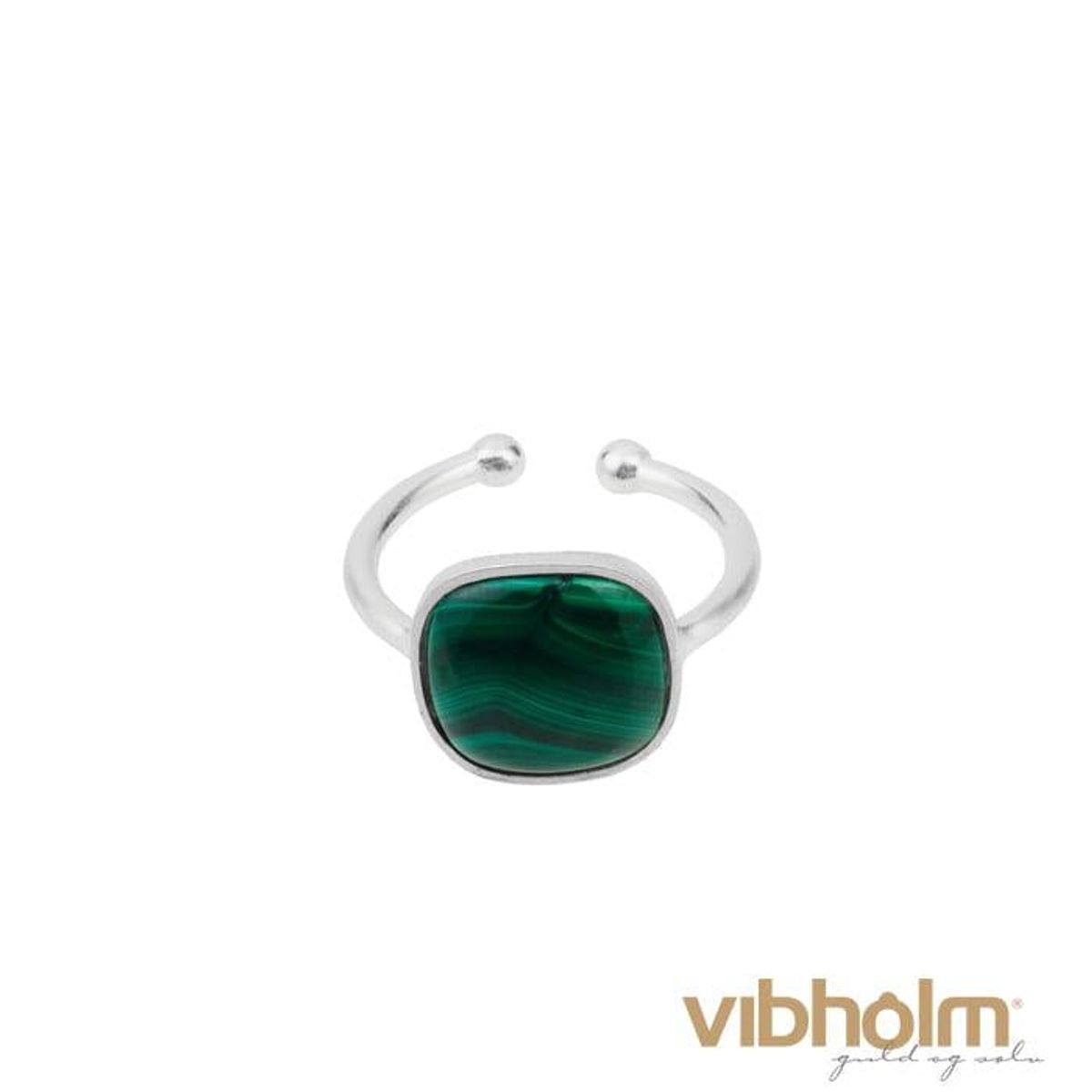 Pernille Corydon - Malachite Ring R-035-S