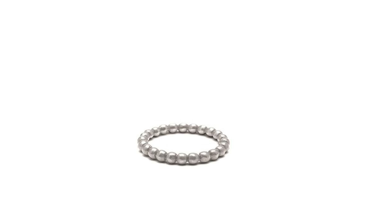 Pernille Corydon Mini Silver Pearls Sterling Sølv Ring