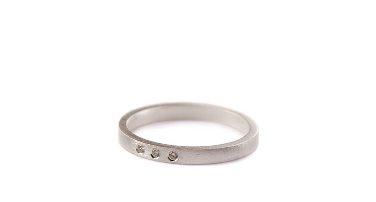 Pernille Corydon Petite Alliance Trible Sterling Sølv Ring