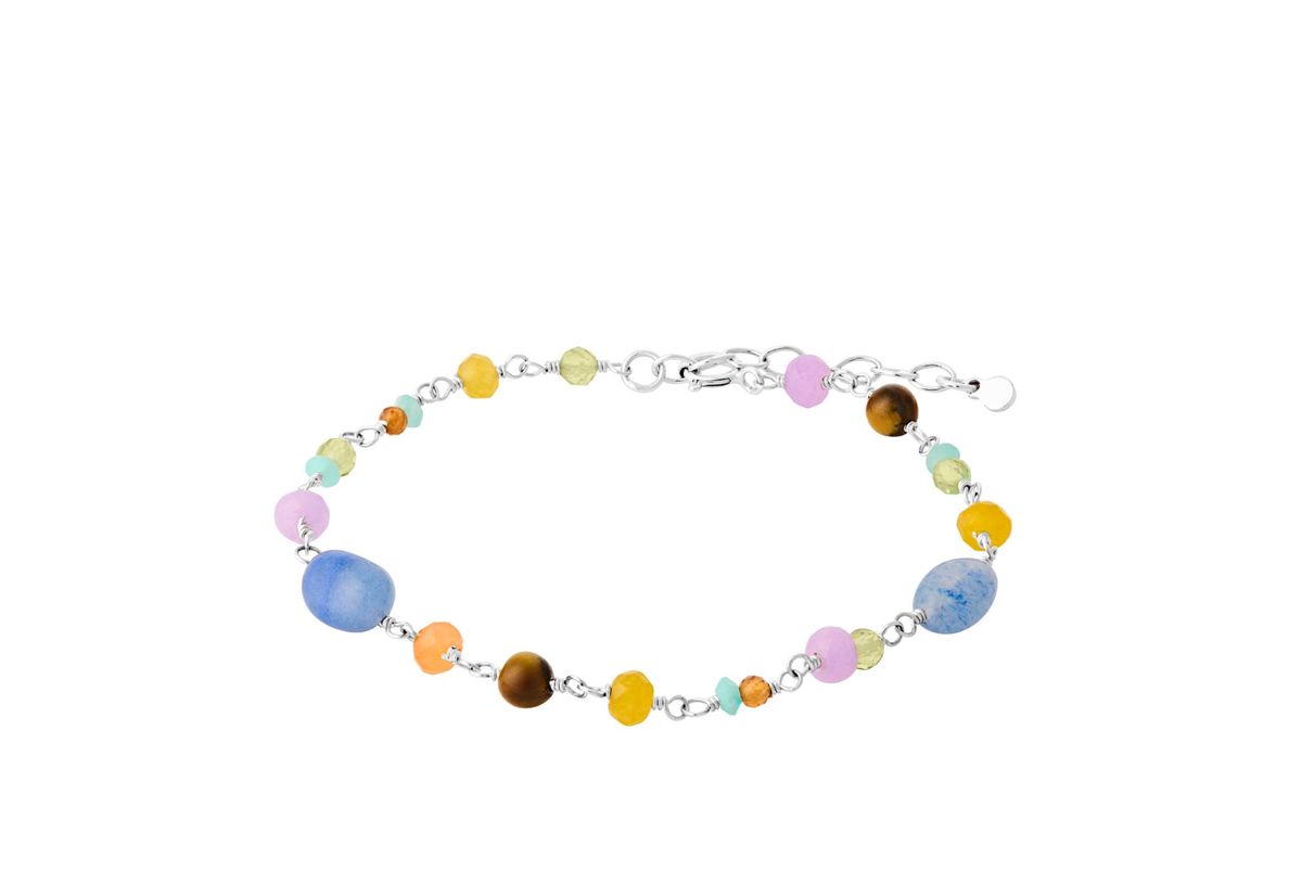 Pernille Corydon Summer Shades Bracelet Armbånd i Sterling Sølv med Sten