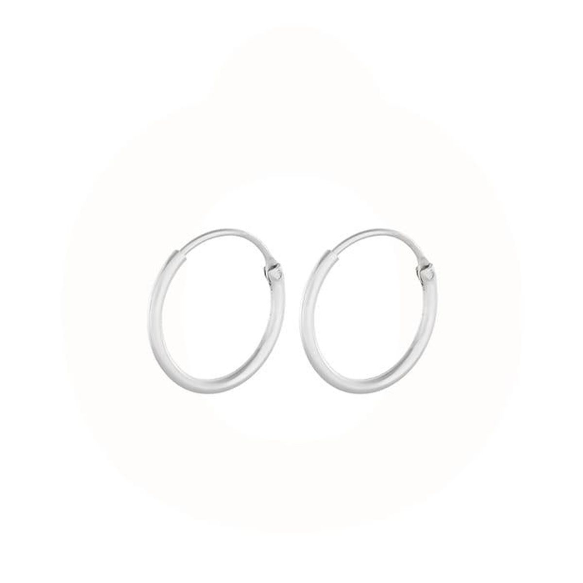 Pernille Corydon - Tiny Plain Hoops E-137-S