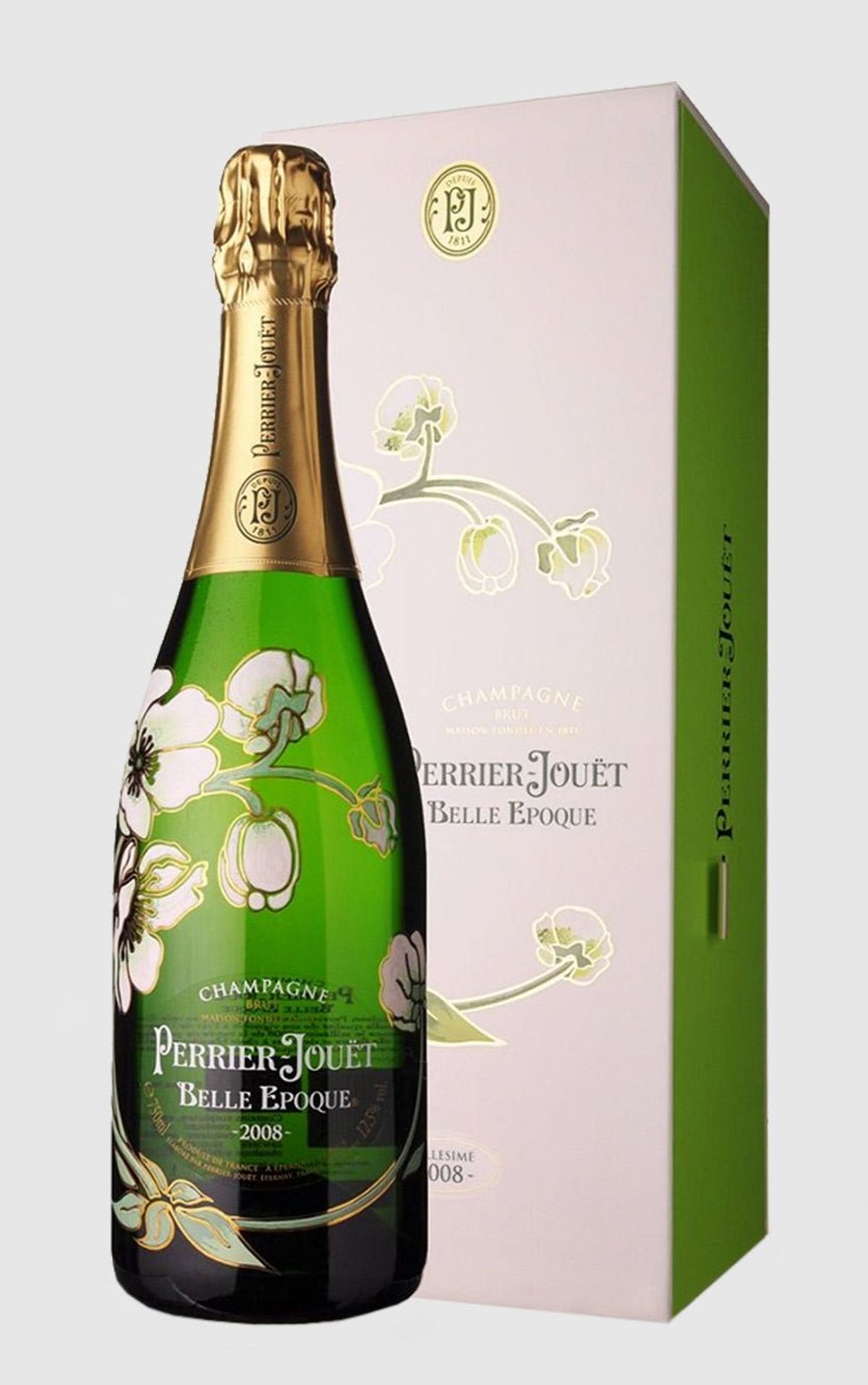 Perrier-Jouet Belle Epoque Brut 2008 i gaveæske