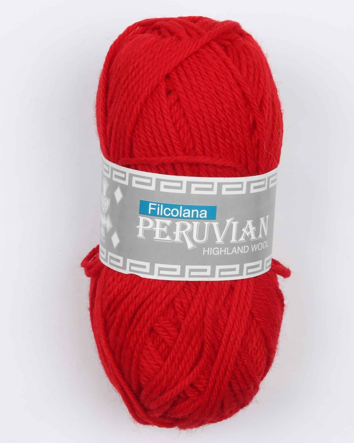 Peruvian Highland Wool fra Filcolana i mange farver - 218 rød - 100% Peruvian-highland-uld