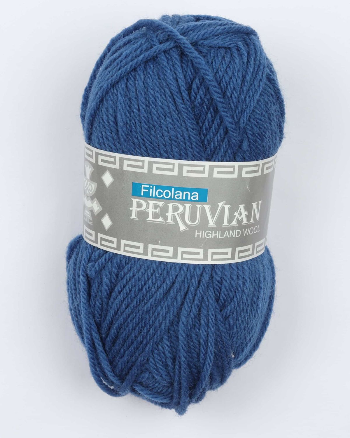 Peruvian Highland Wool fra Filcolana i mange farver - 249 kobolt blå - 100% Peruvian-highland-uld