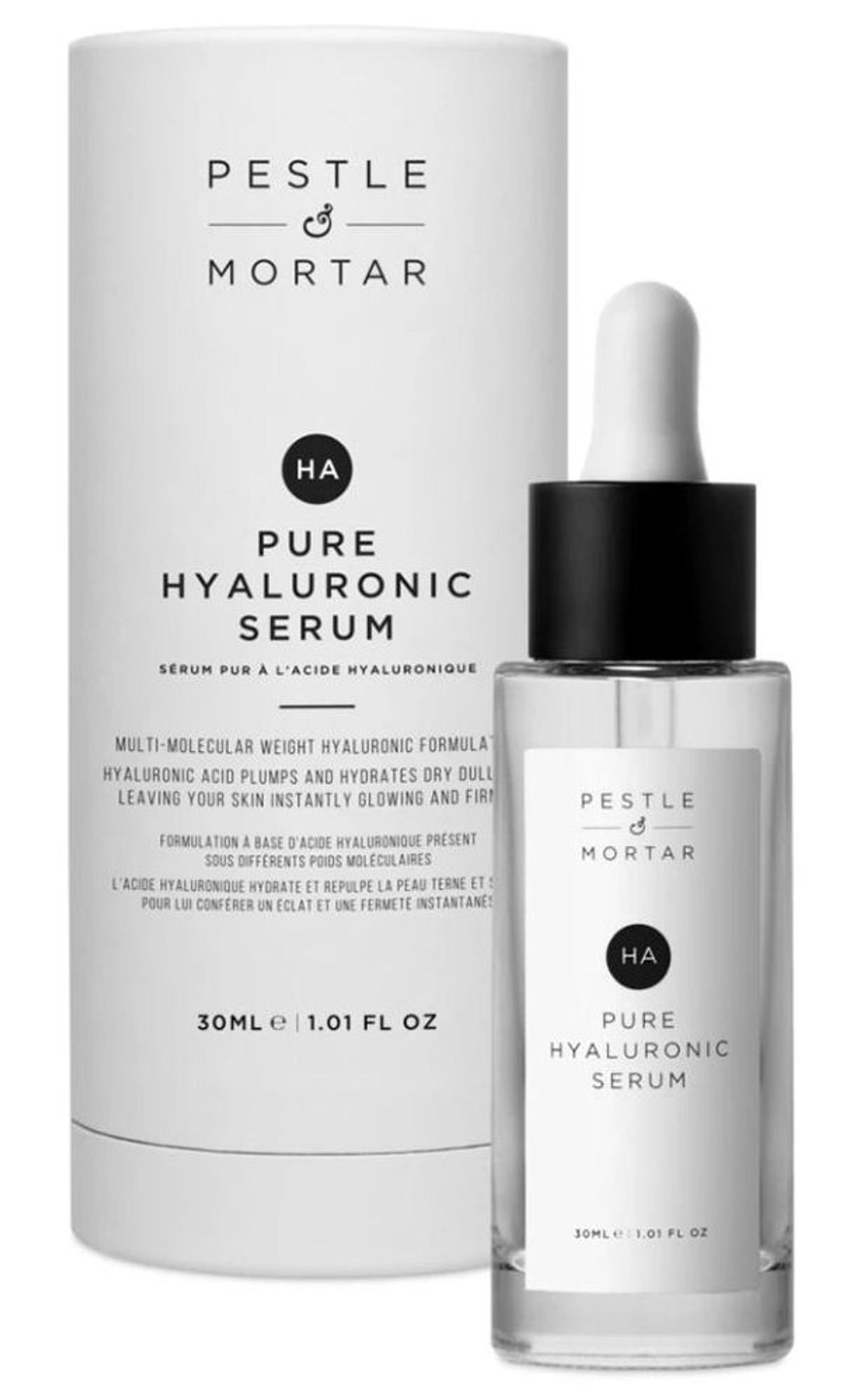 Pestle & mortar HA pure hyaluronic serum 30ml