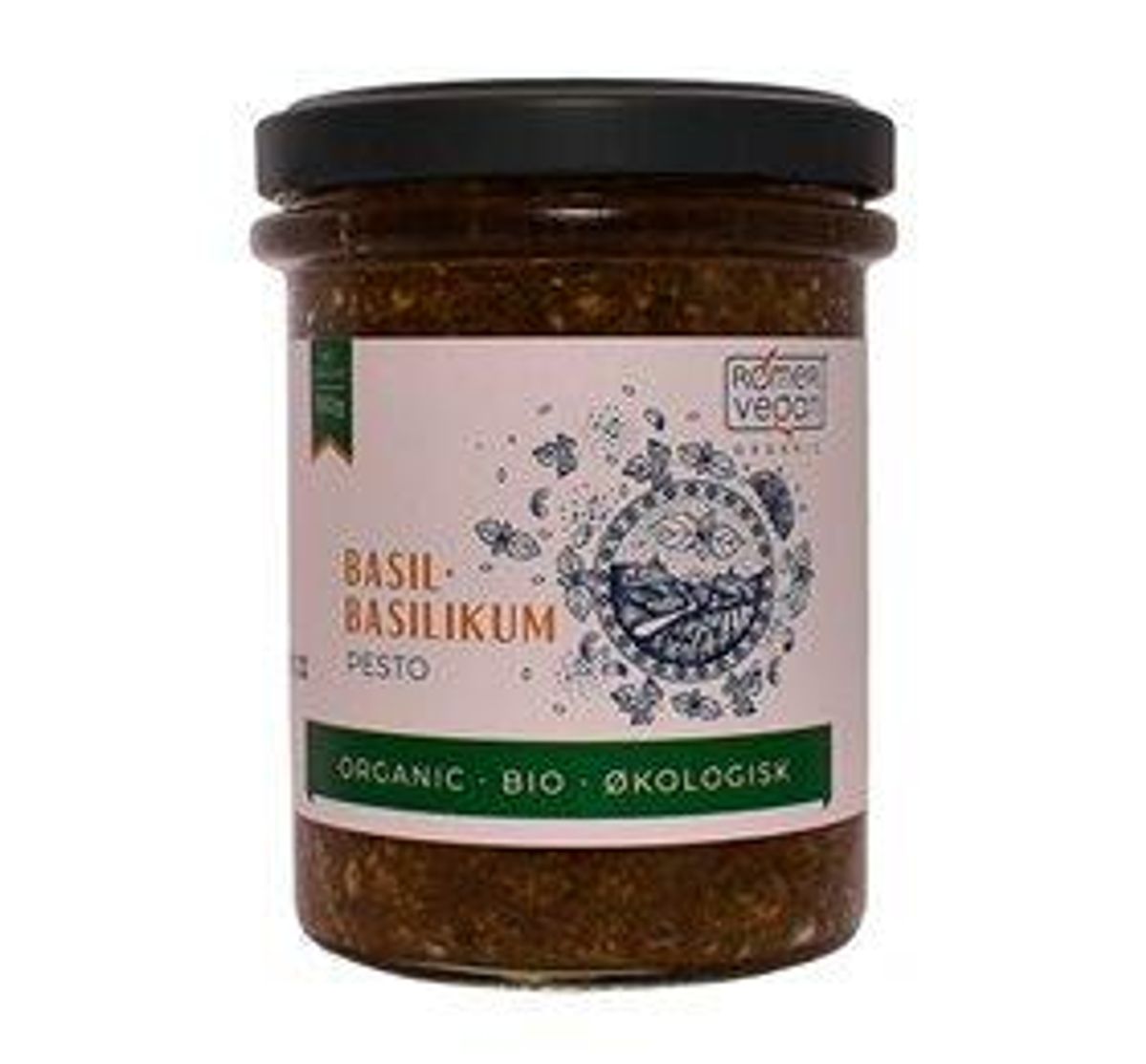 Pesto Basilikum Ø - 180 g.