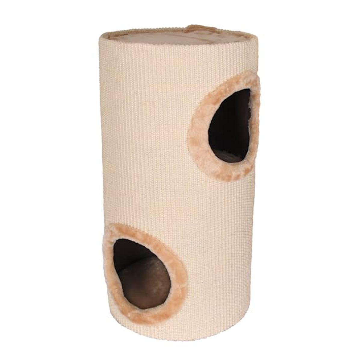 Petcare - Kitty Play Kattekrads Sisal Tønde Beige, 70 cm - Cat Toys