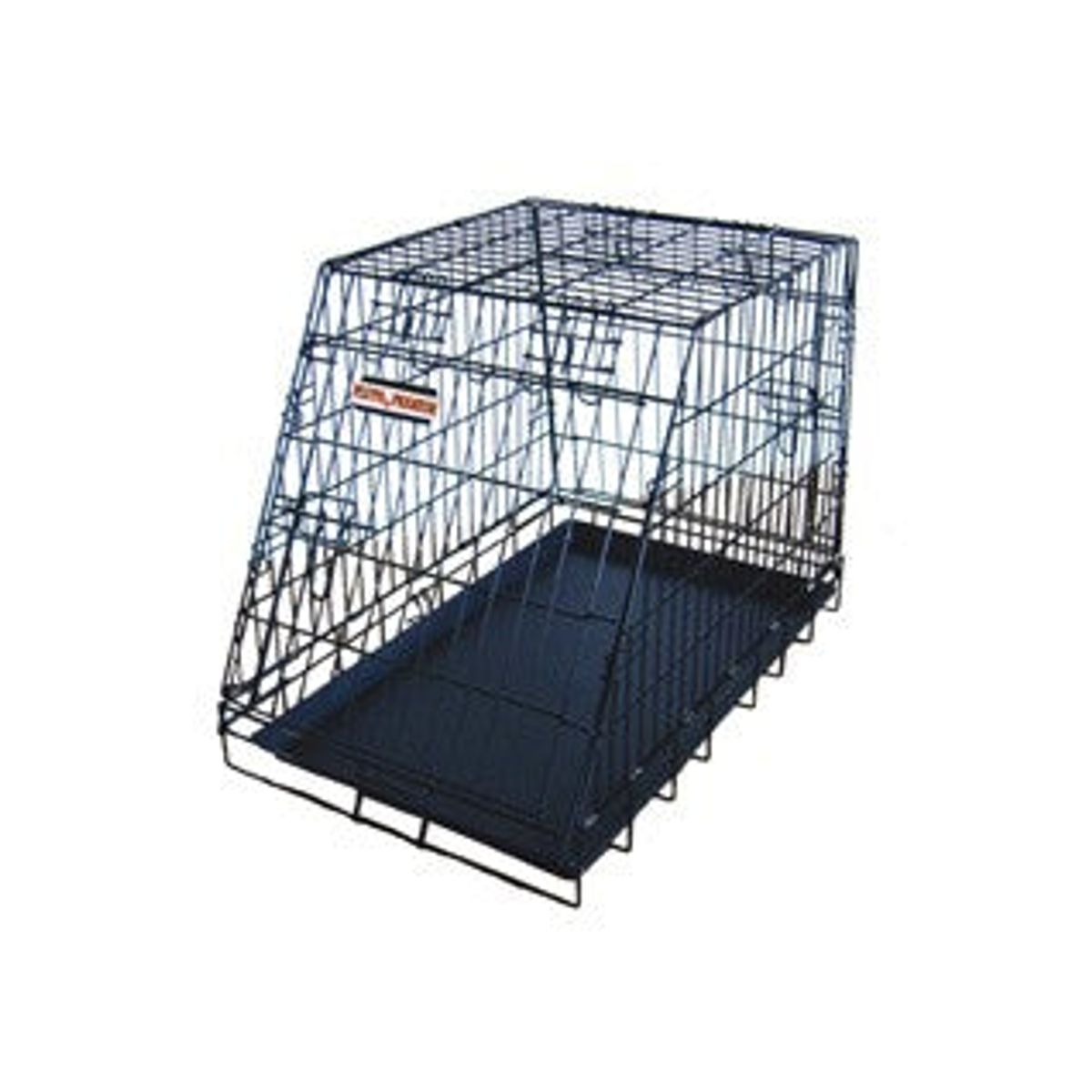 Petcare - Pluto premium skrå transportbur medium 75x47x56 cm - Udstyr til kæledyr