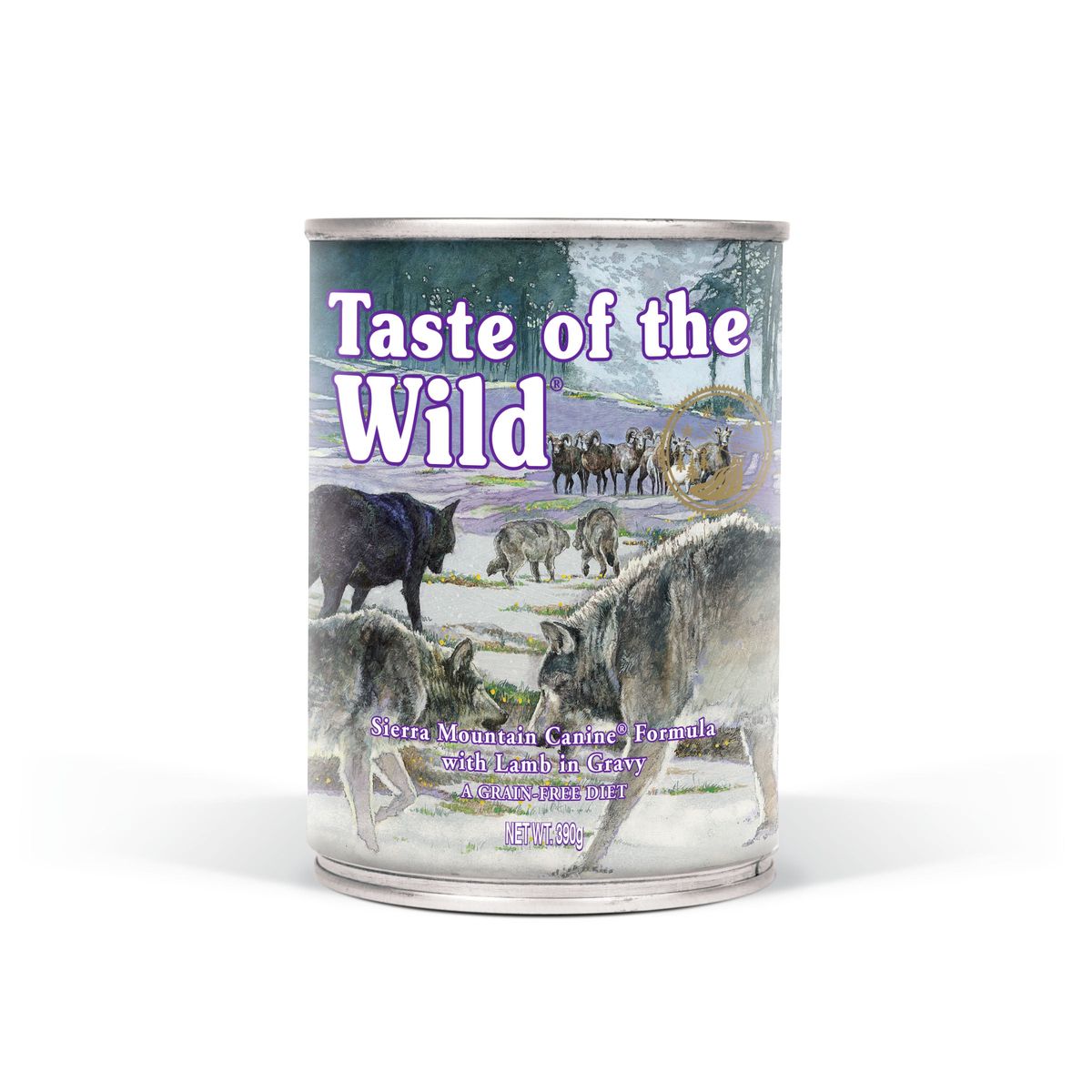 Petcare - Taste of the Wild Sierra Mountain 390 g - Hundefoder