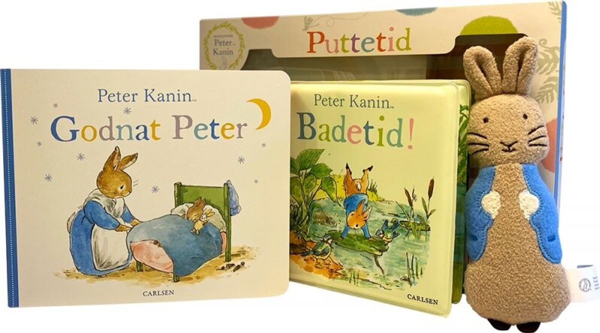 Peter Kanin - Babybog, Badebog Og Bamse - Puttetid - Beatrix Potter - Bog