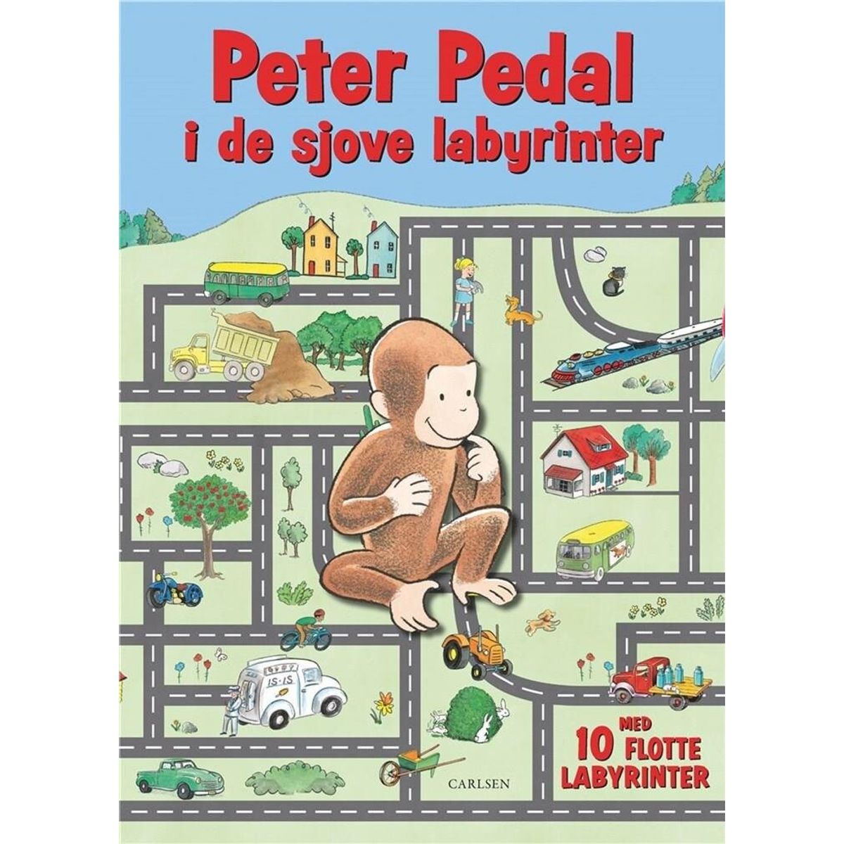 Peter Pedal I De Sjove Labyrinter - H. A. Rey - Bog