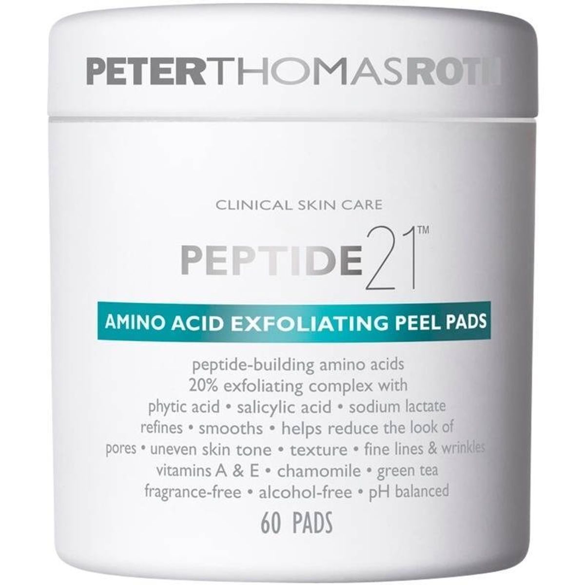 Peter Thomas Roth Peptide 21 Exfoliating Peel Pads 60 Pieces