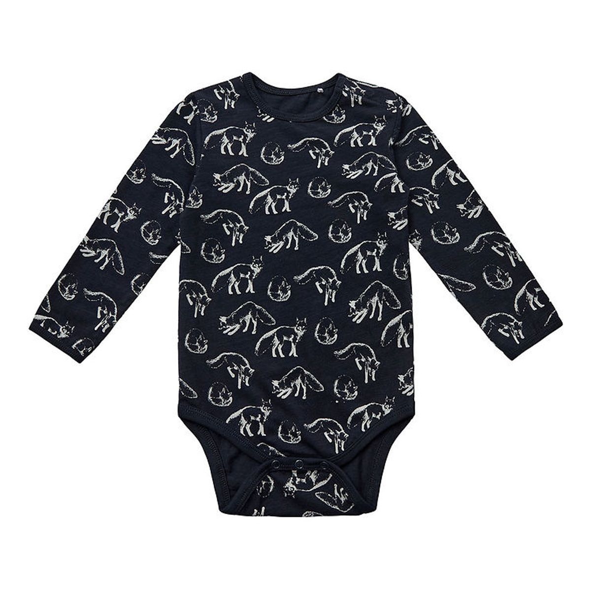 Petit by Sofie Schnoor Body l/æ - Dark Blue m. Ulve